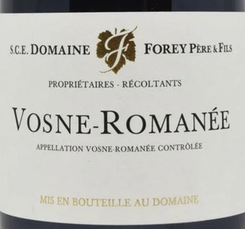 Domaine Forey & Fils Vosne Romanee 2021